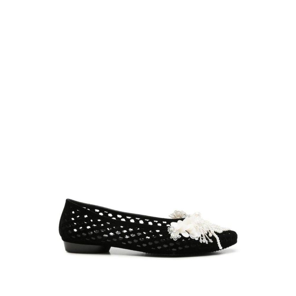 Heavenly Jelly Black Ballet Flats Women